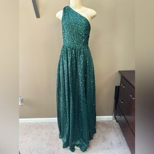 Green prom dress